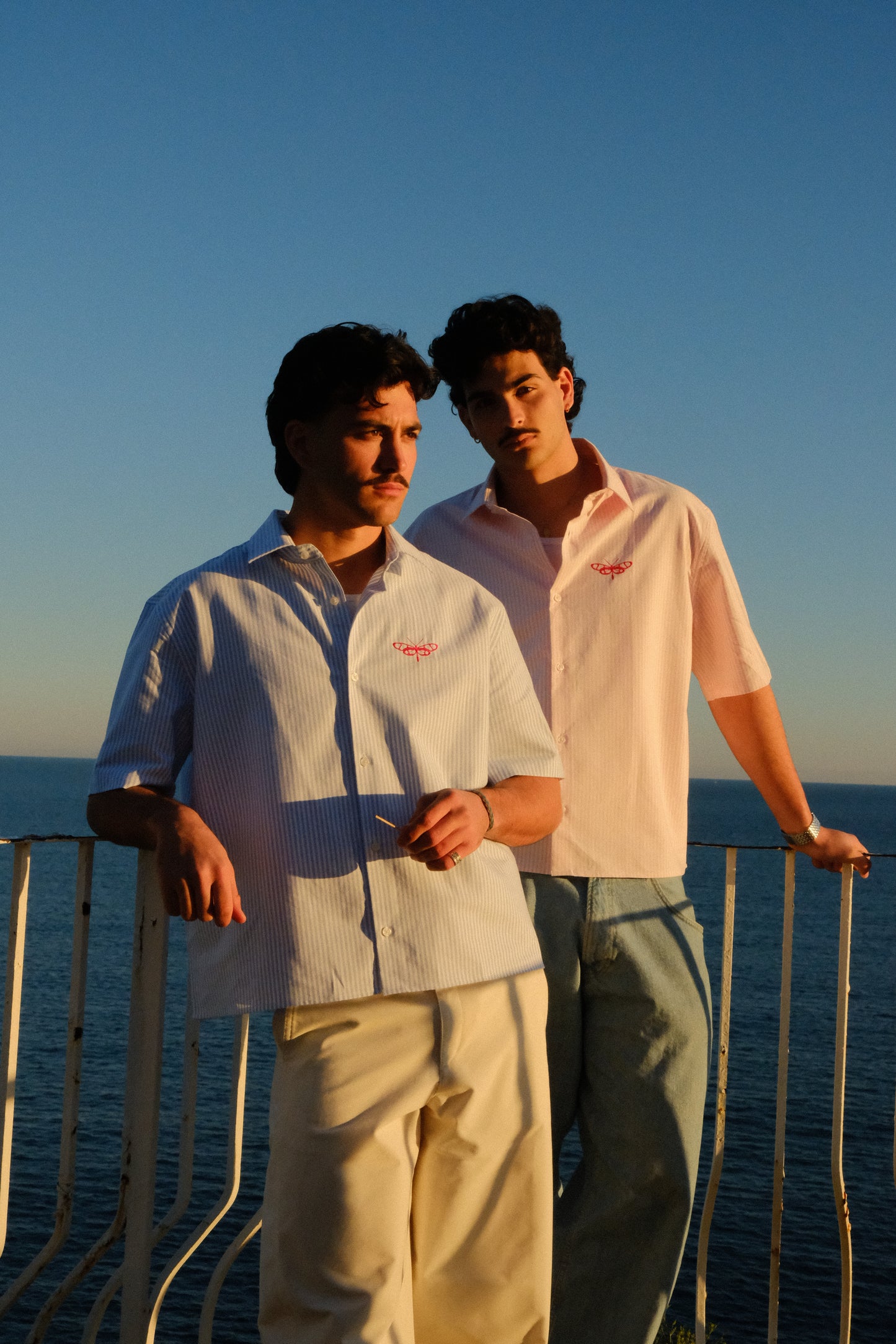 CHEMISE MARIPOSA BLEU