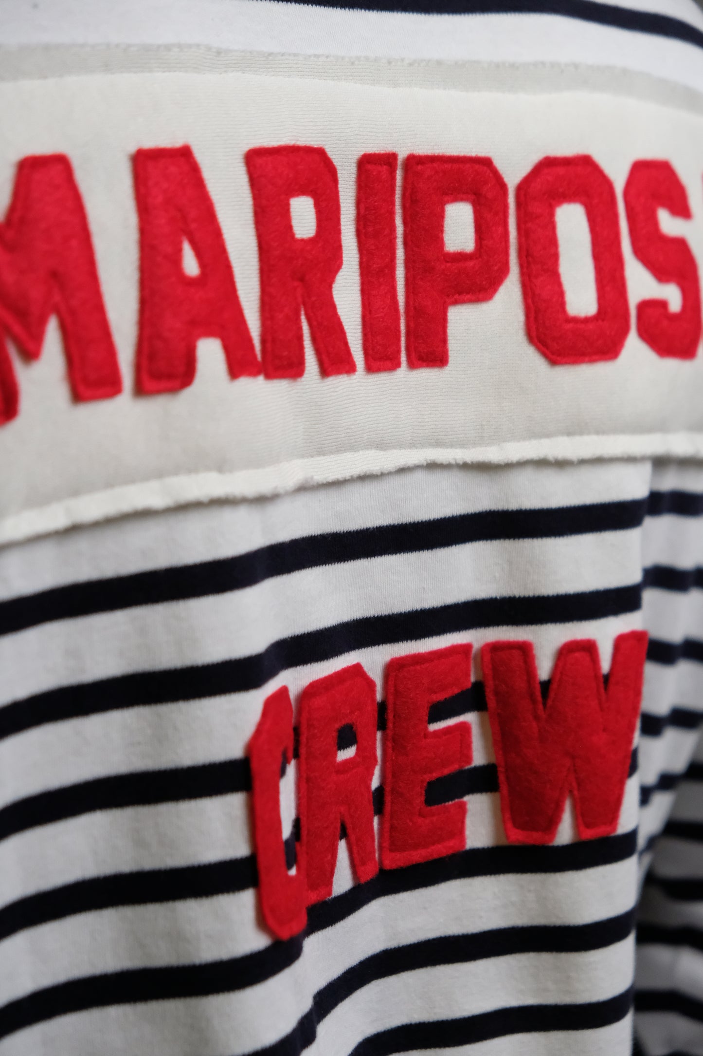 Marinière Mariposa Blanc/Navy