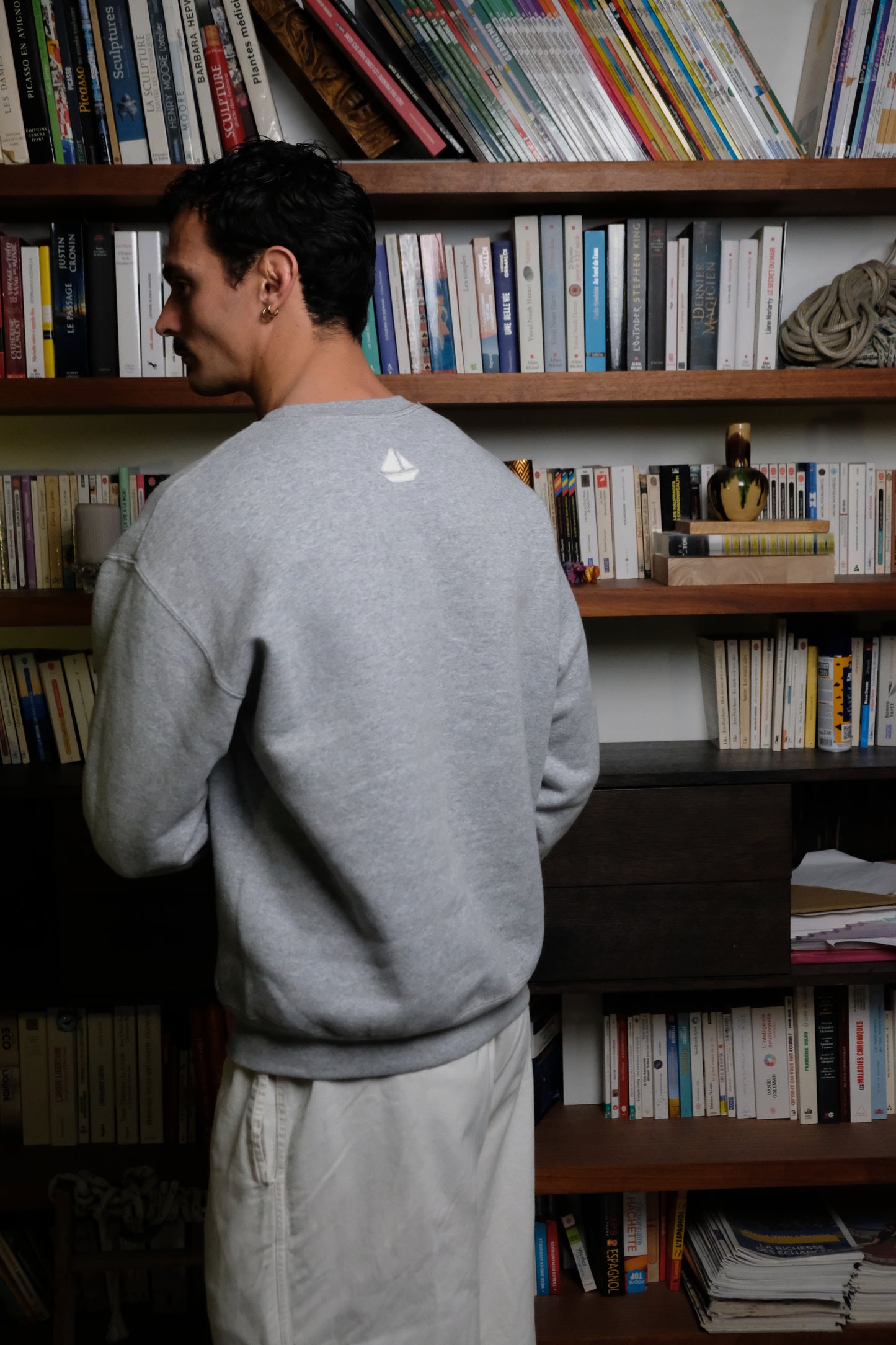 Crewneck Sailor Gris