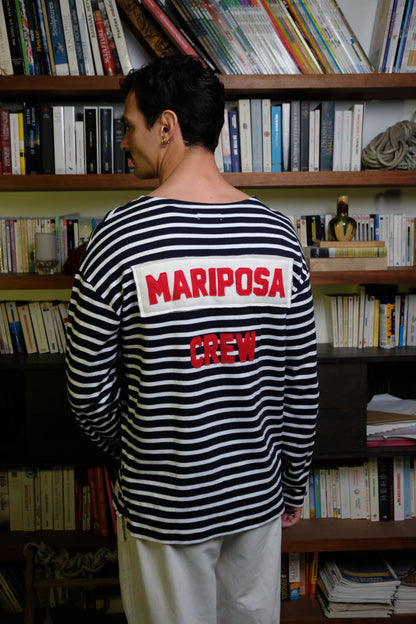 Marinière Mariposa Navy/Blanc