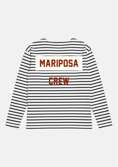 Marinière Mariposa Blanc/Navy
